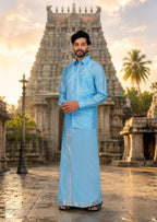 Mappillai Velcro Groom Set for Wedding | 3 in 1 Kannika